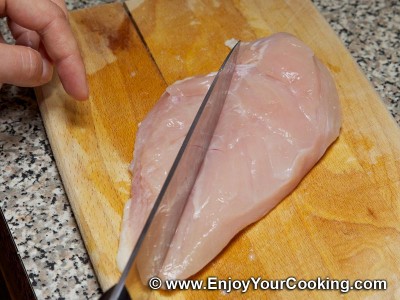 Chicken Schnitzels (Chicken Tenders) Recipe: Step 2