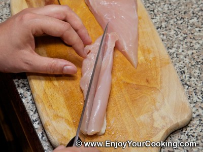 Chicken Schnitzels (Chicken Tenders) Recipe: Step 3