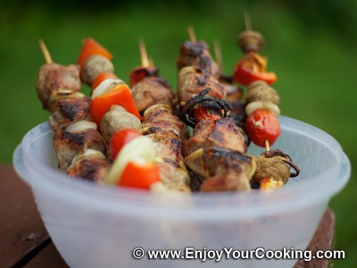 Veal Shish Kebab with Onions Recipe: Step 12