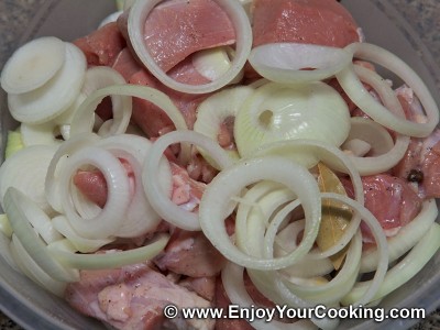 Veal Shish Kebab with Onions Recipe: Step 5
