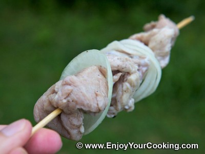 Veal Shish Kebab with Onions Recipe: Step 8