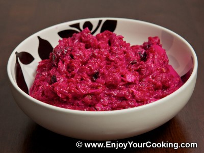 Beet Salad with Prunes and Walnuts Recipe: Step 11