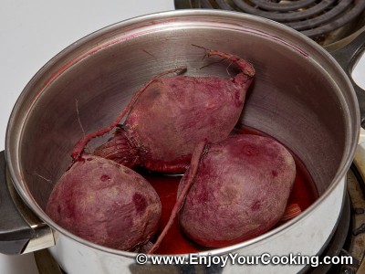 Beet Salad with Prunes and Walnuts Recipe: Step 2