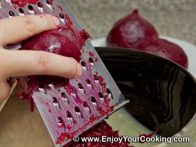 Beet Salad with Prunes and Walnuts Recipe: Step 4