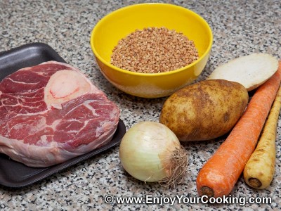 Buckwheat Soup Recipe: Step 1