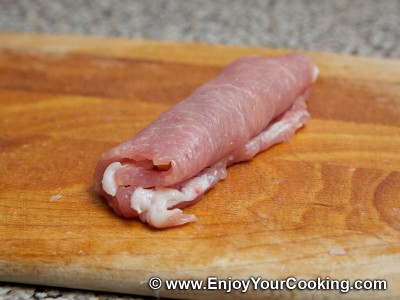 Stuffed Pork Rolls with Mushrooms (Kruchenyky) Recipe: Step 9d