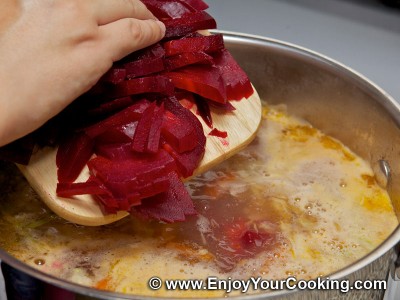 Easier Borscht with Precooked Beets and Beans Recipe: Step 18