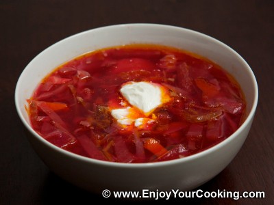 Easier Borscht with Precooked Beets and Beans Recipe: Step 19
