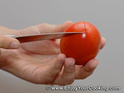 How to Blanch and Deseed Tomatoes: Step 2