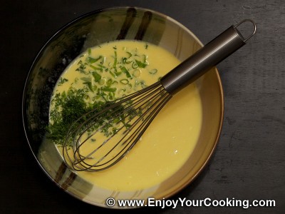 Omelette with Sour Cream and Cheese Recipe: Step 4