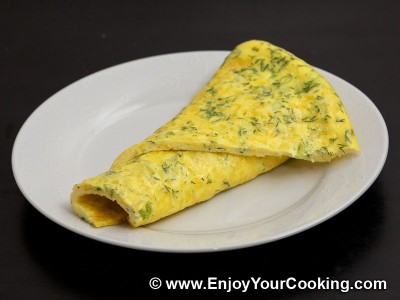 Omelette with Sour Cream and Cheese Recipe: Step 8