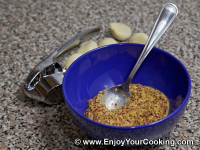 Veal Roast with Mustard and Garlic Recipe: Step 2