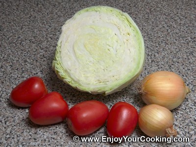 Braised White Cabbage Recipe: Step 1