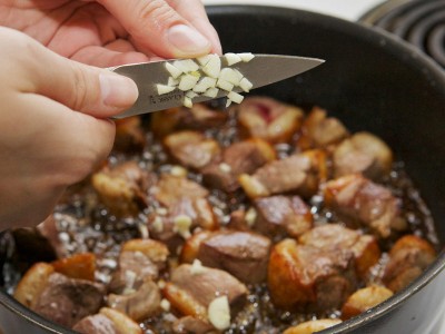 Duck Stewed with Potato and Eggplants Recipe: Step 6