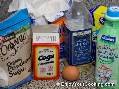 Khrustyky Pastry (Hvorost) Recipe: Step 1