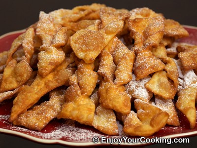 Khrustyky Pastry (Hvorost) Recipe: Step 16