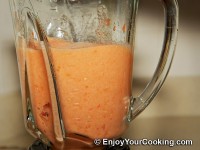 Puree in blender