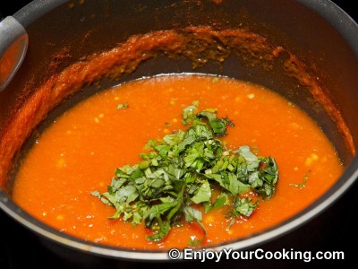 Tomato and Basil Sauce Recipe: Step 9