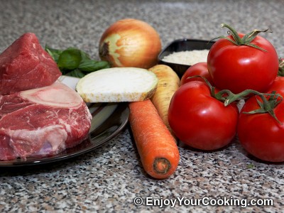 Tomato and Rice Soup Recipe: Step 1