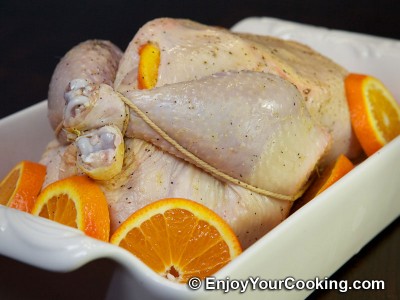 Whole Chicken Roast with Oranges Recipe: Step 11
