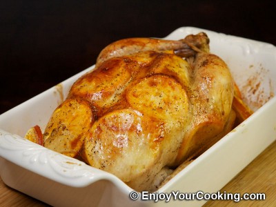 Whole Chicken Roast with Oranges Recipe: Step 12