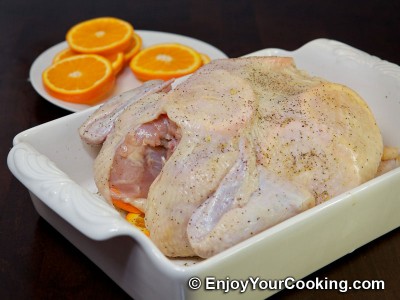 Whole Chicken Roast with Oranges Recipe: Step 6