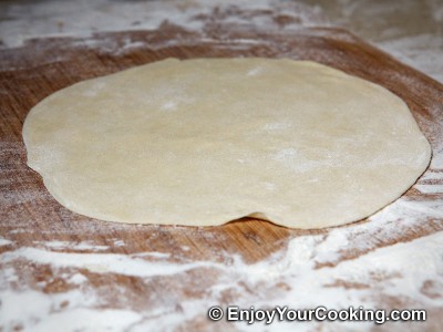 Dumpling Dough with Milk and Egg: Step 14