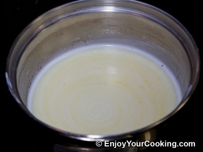 Dumpling Dough with Milk and Egg: Step 3