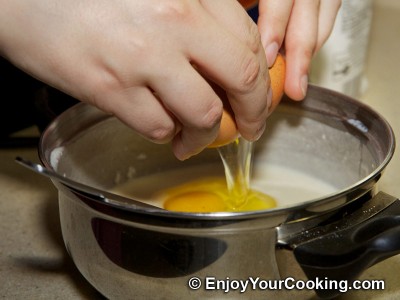 Dumpling Dough with Milk and Egg: Step 6
