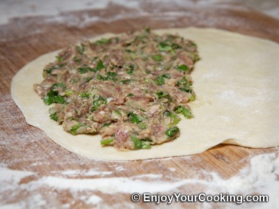 Fried Lamb Dumplings (Chebureki) Recipe: Step 11b