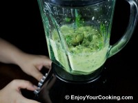 And chop in blender