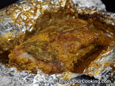 Pork Roast with Garlic, Mayo and Spices Recipe: Step 12