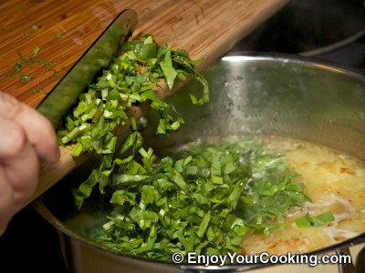 Sorrel and Pork Soup (Green Borscht) Recipe: Step 12
