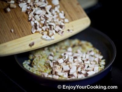Minced Cutlets Stuffed with Mushrooms Recipe: Step 3