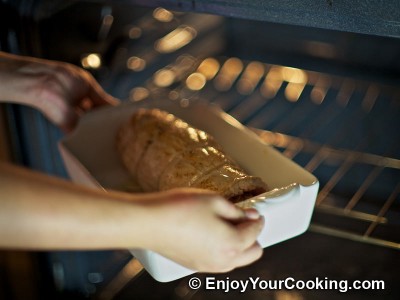 Pork Loin Roll with Prunes and Carrots Recipe: Step 16