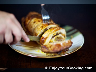 Pork Loin Roll with Prunes and Carrots Recipe: Step 18