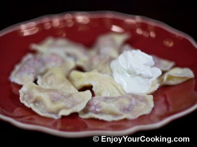 Ukrainian Sour Cherry Dumplings (Varenyky z Vyshniamy) Recipe: Step 13