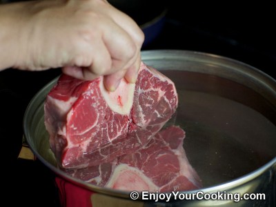 Clear Beef Broth with Vegetables Recipe: Step 2