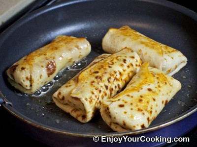 Crepes with Boiled Meat and Rice Stuffing Recipe: Step 11