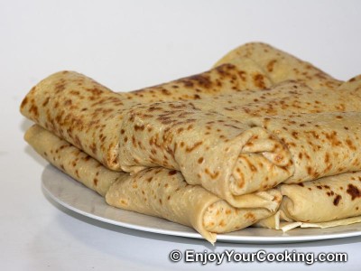 Crepes with Boiled Meat and Rice Stuffing Recipe: Step 9