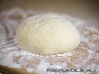Then knead it thoroughly by hands