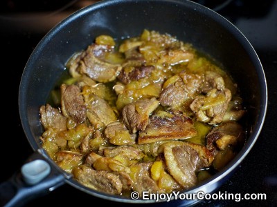 Duck Meat Stewed with Apples Recipe: Step 10