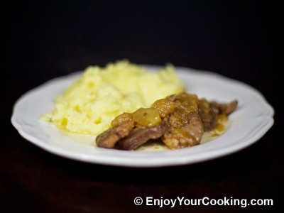 Duck Meat Stewed with Apples Recipe: Step 11