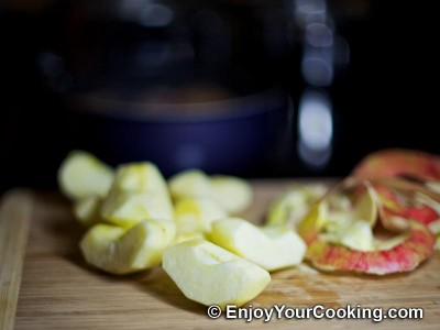 Duck Meat Stewed with Apples Recipe: Step 7