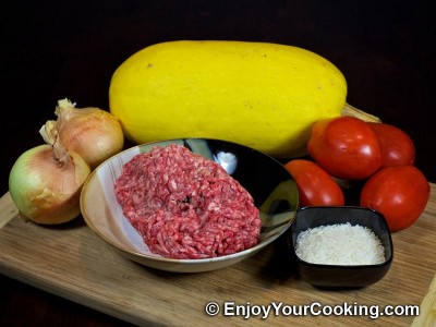 Stuffed Spaghetti Squash Recipe: Step 1