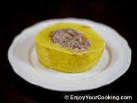Slice portion piece and put it to the plate