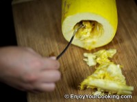 And remove seeds using spoon