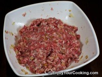 Season with salt and pepper and mix
