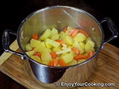 Vegetable Soup-Puree with Mushrooms Recipe: Step 5