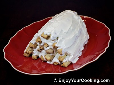 Cake “Firewood on Snow” Recipe: Step 15